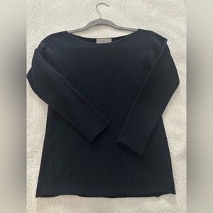 Stefanel navy sweater size XS wool and cashmere blend